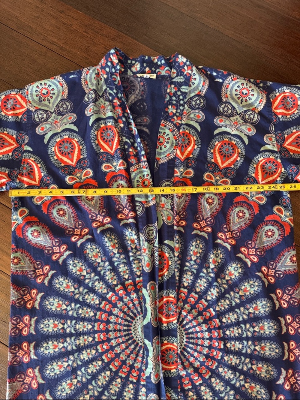 Earthbound Trading Co. Mandala Kimono Duster - Picture 6 of 8
